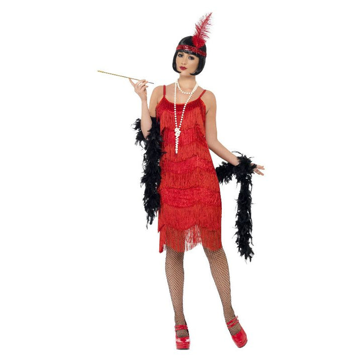 Flapper Shimmy Costume Beaded Dress_1