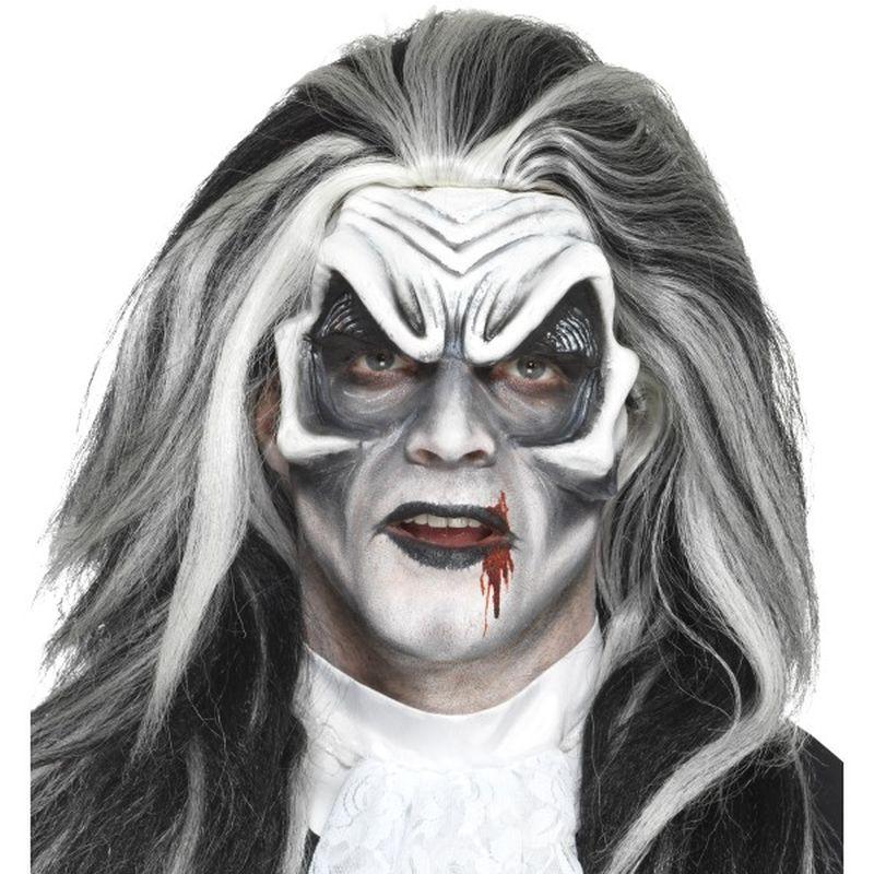 Foam Latex Vampire Head Prosthetic Adult White 1