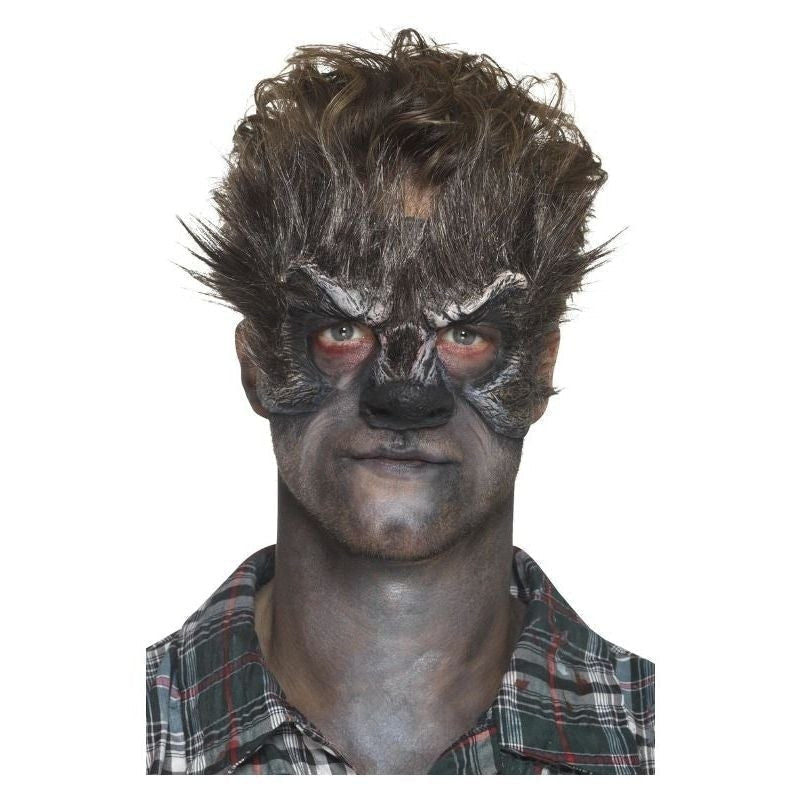 Foam Latex Werewolf Head Prosthetic Adult Brown 2