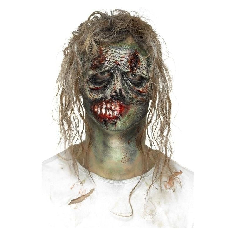 Foam Latex Zombie Eye Prosthetic Adult Green 2