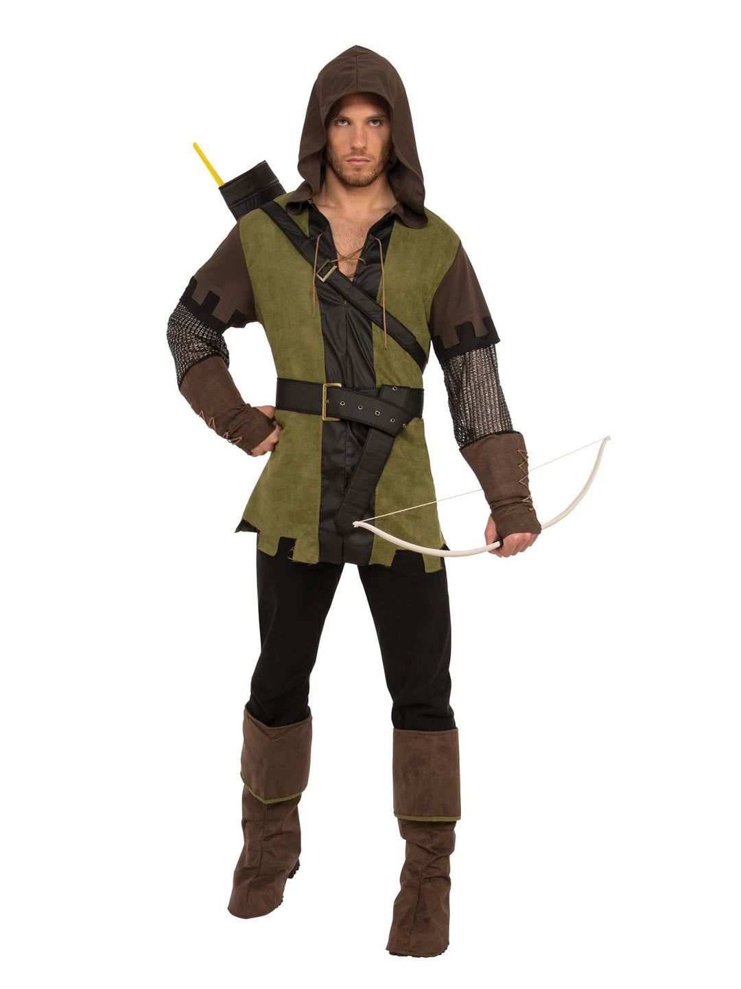 Forest Bandit Adult Costume Robin Hood Green Arrow_1