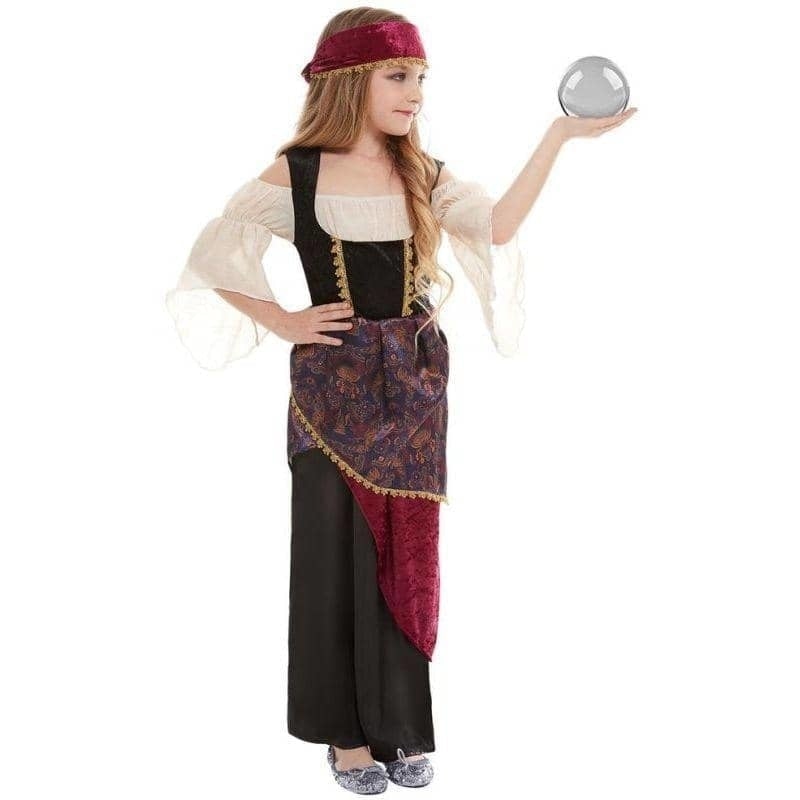 Fortune Teller Child Costume Gypsy Dress 1