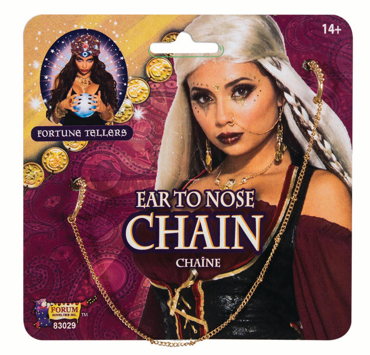 Fortune Teller Ear Nose Chain 1