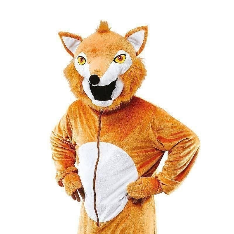 Fox Costume Big Head Adult Unisex 1