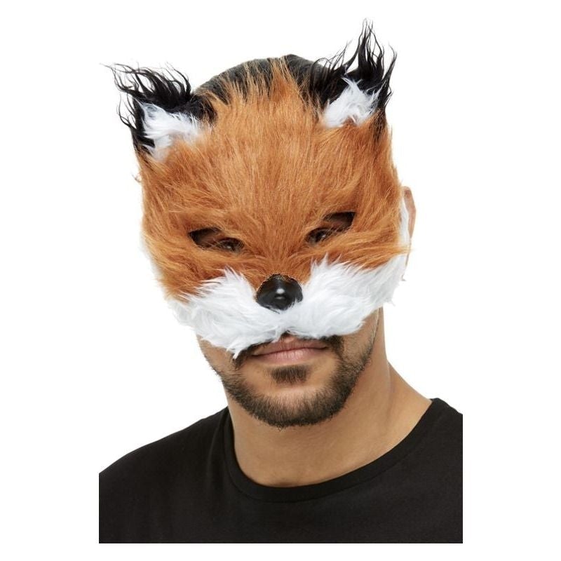 Fox Face Mask Adult Ginger 1
