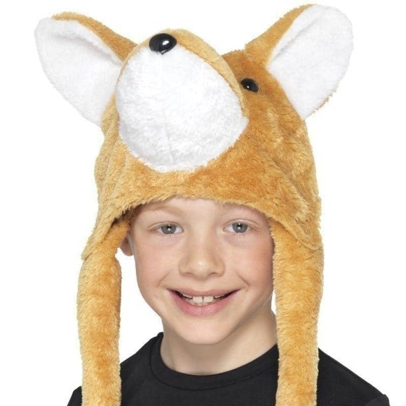 Fox Hat Kids Orange 1