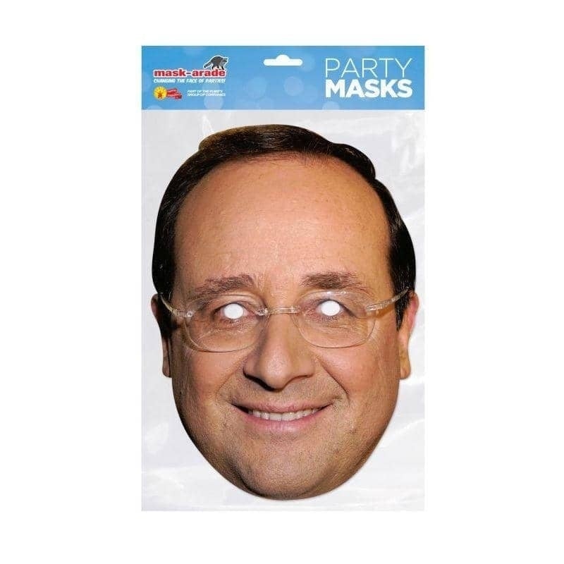 Francois Hollande Celebrity Face Mask 1