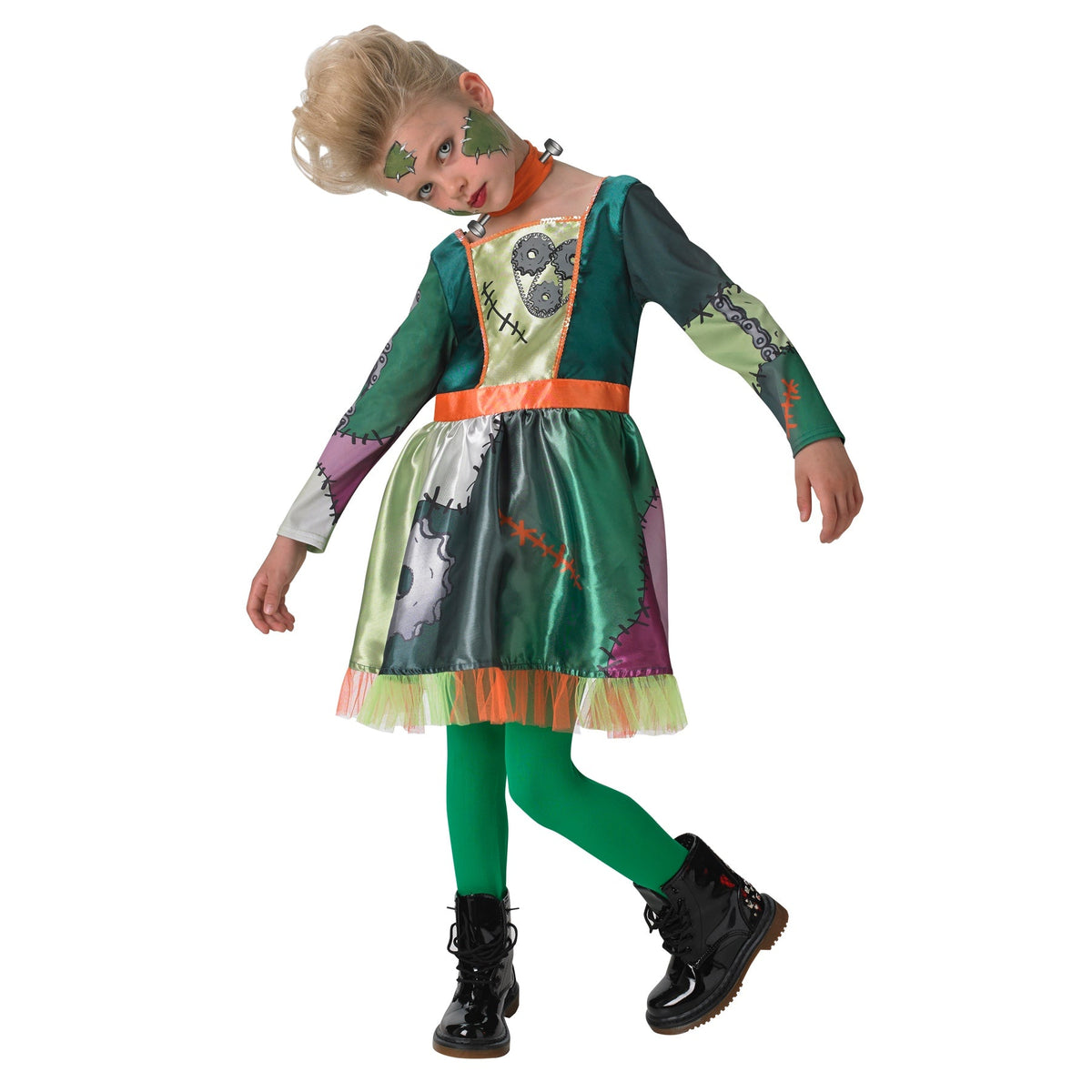 Frank'n Girl Childs Costume 3