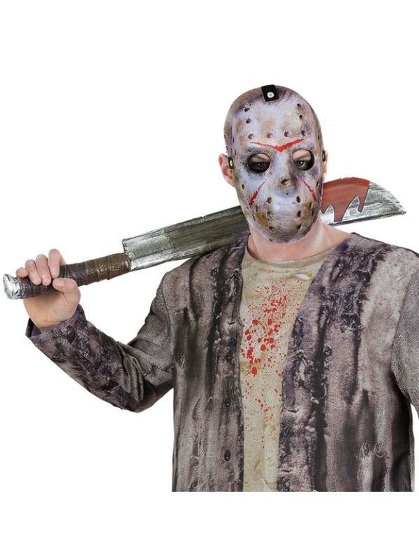 Friday The 13th Jason Voorhees Machete & Mask Kit