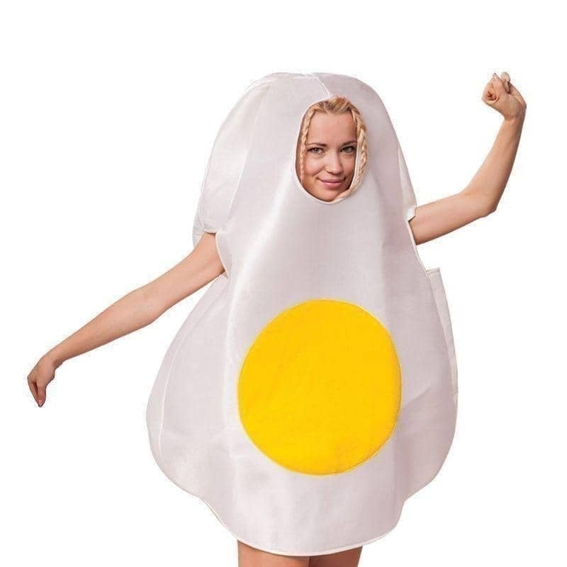 Fried Egg Adult Costume_1