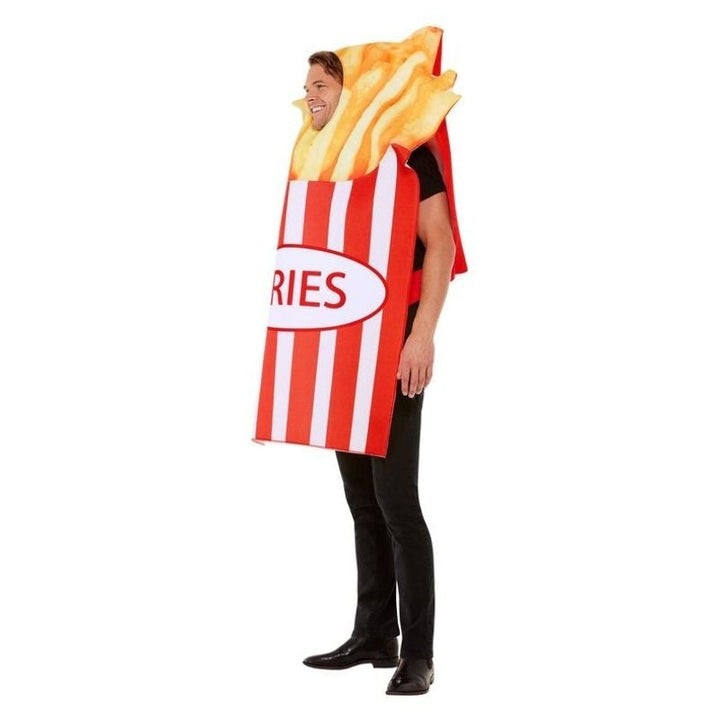 Size Chart Fries Costume Red & White