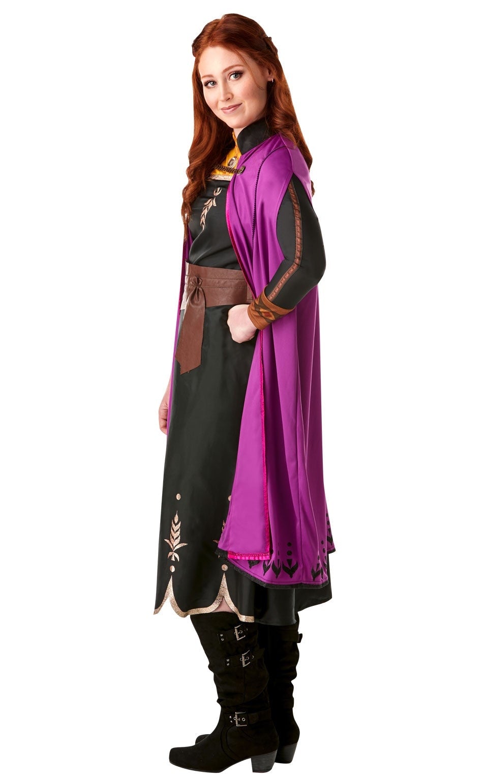 Frozen 2 Adult Anna Travel Outfit Costume_2