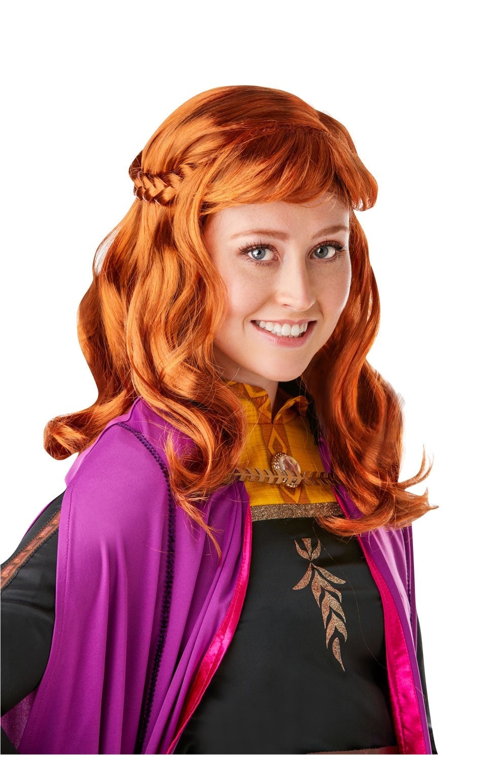 Frozen 2 Adult Anna Wig Costume 1