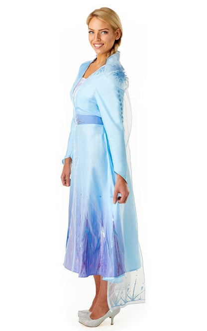 Frozen 2 Adult Elsa Travel Outfit Costume 3