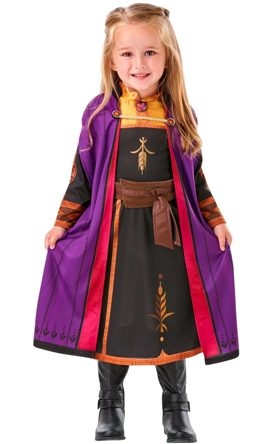Frozen 2 Anna Travel Outfit Costume 4