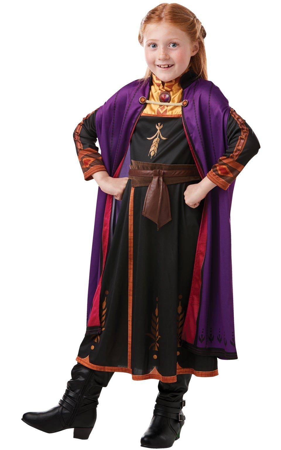 Frozen 2 Anna Travel Outfit Costume 1