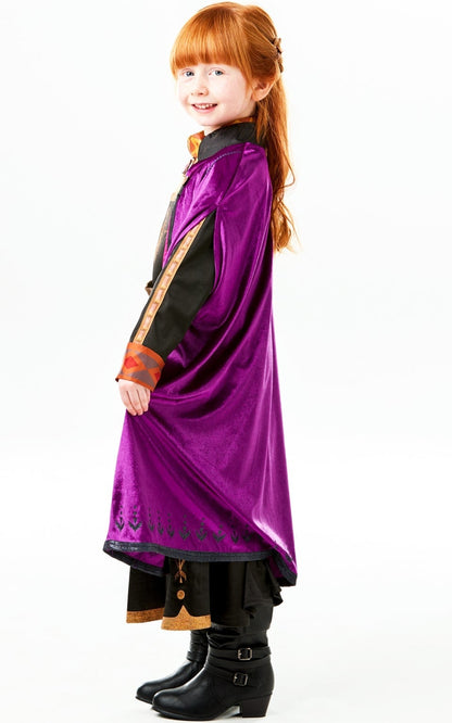 Frozen 2 New Anna Deluxe Cloak Costume 3