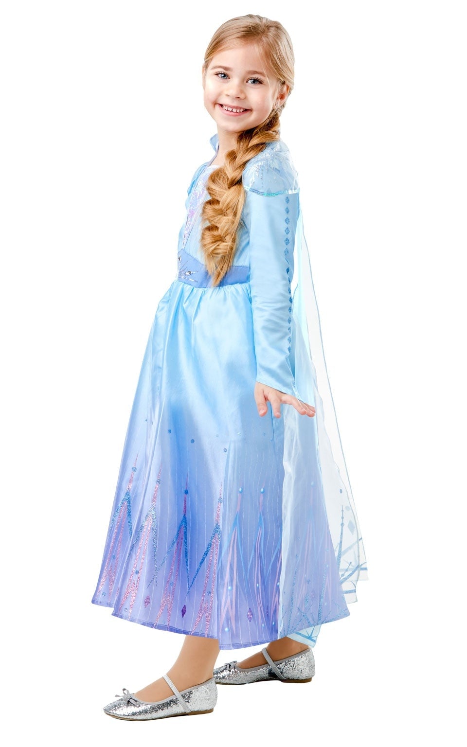 Frozen 2 New Elsa Travel Dress Deluxe Costume 3