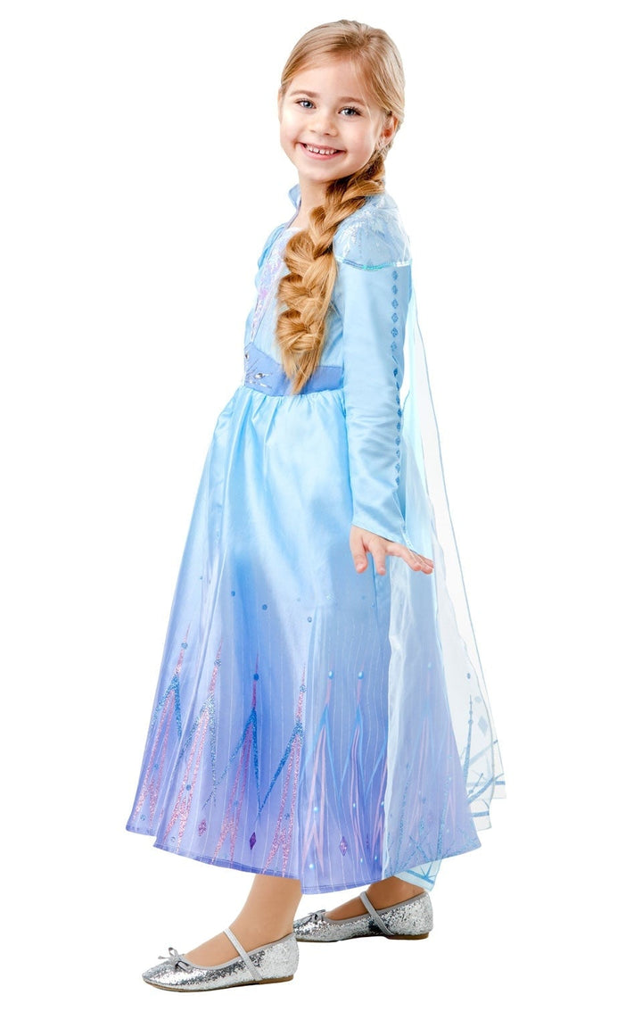 Frozen 2 New Elsa Travel Dress Deluxe Costume_3