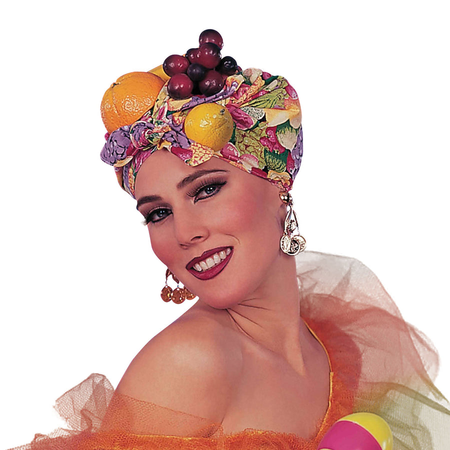 Fruit Headpiece Carmen Miranda Glitter Fruit Hat_1