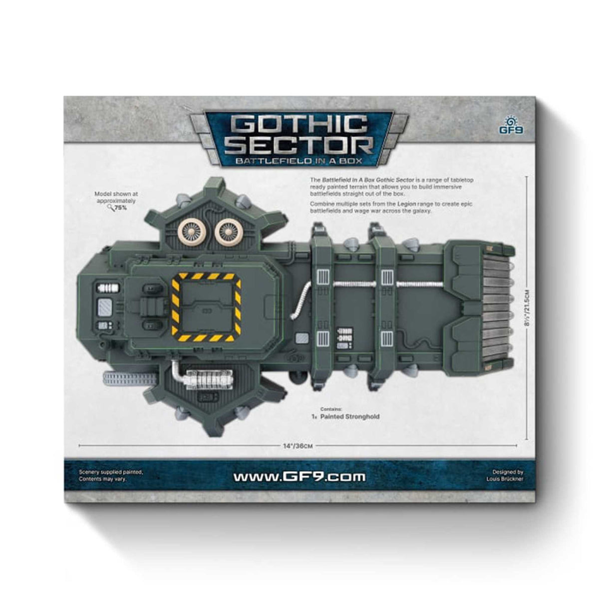 Stronghold Gothic Sector Legion Miniature Game by Gale force Nine 3