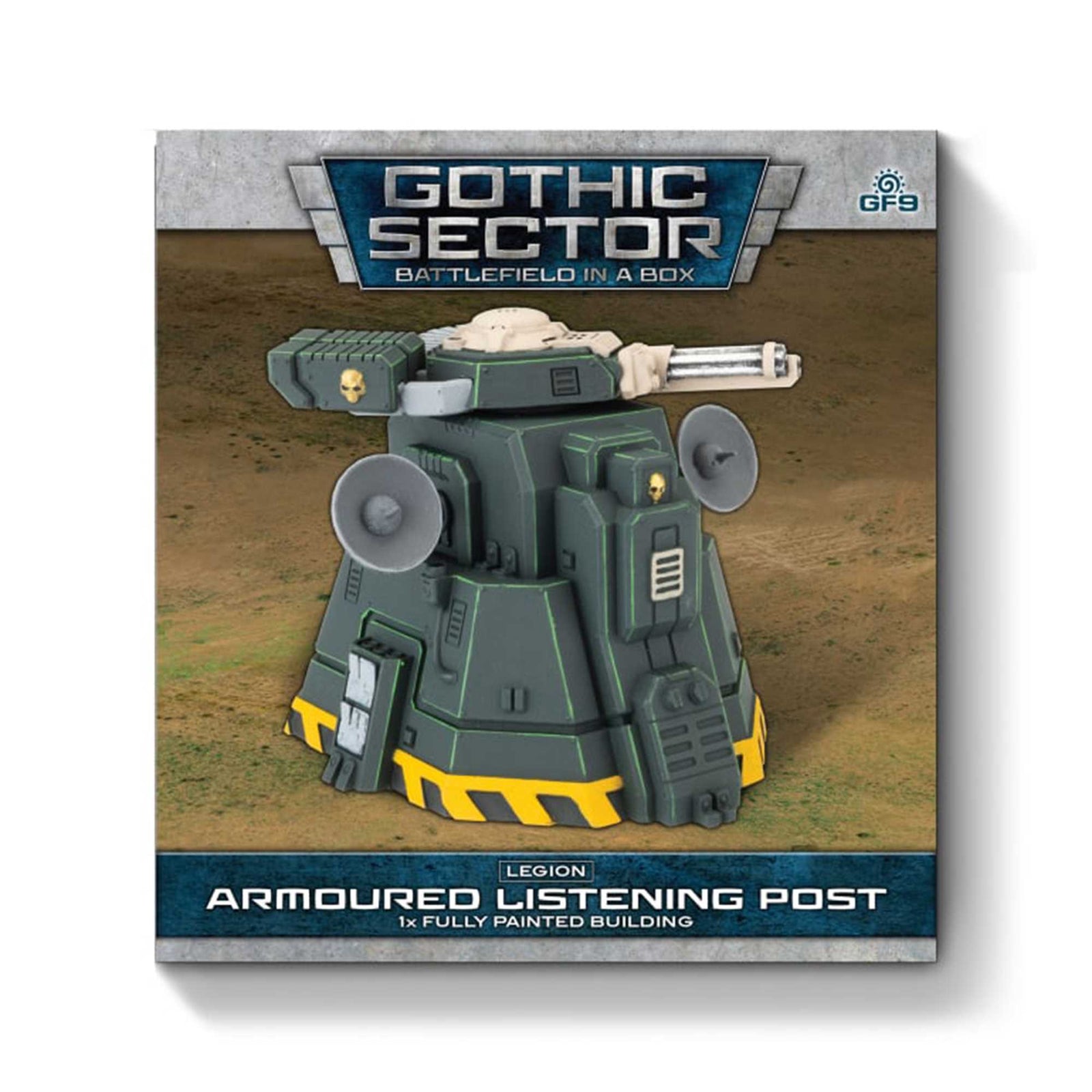 Armoured Listening Post Gothic Sector Legion Miniature Game by Gale force Nine 2