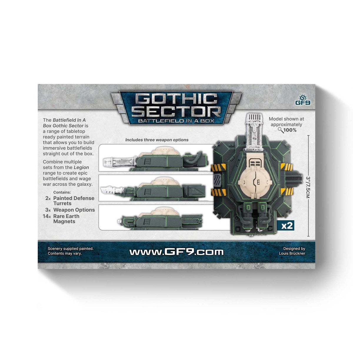 Gothic Sector Legion: Defend Turrets 3