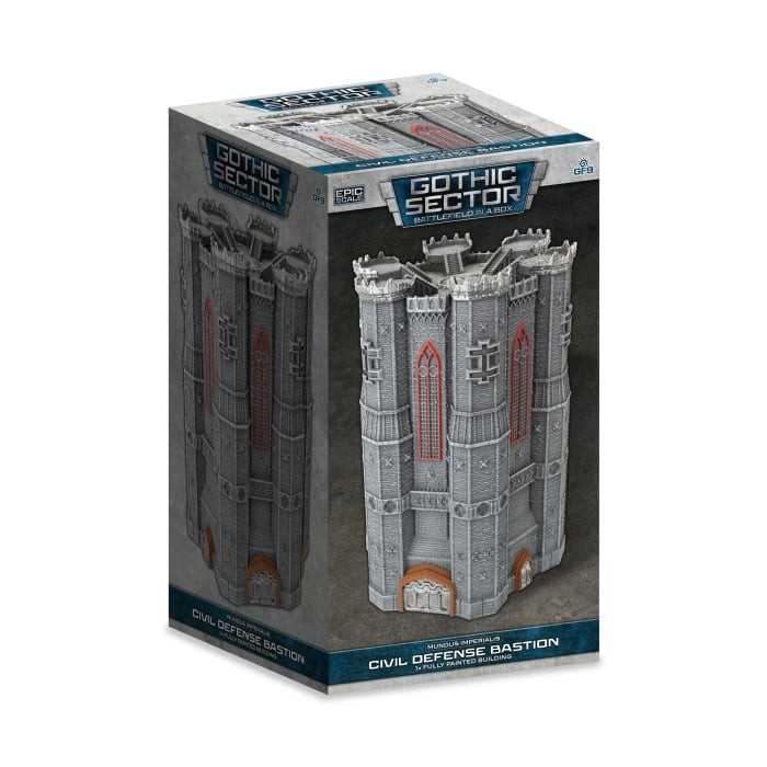 Civil Defense Bastion Gothic Sector Mundis Imperialis Miniature Game by Gale force Nine 1
