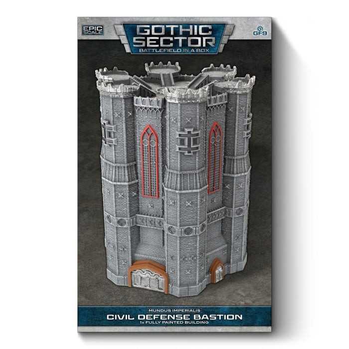 Civil Defense Bastion Gothic Sector Mundis Imperialis Miniature Game by Gale force Nine 2
