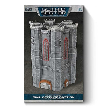 Civil Defense Bastion Gothic Sector Mundis Imperialis Miniature Game by Gale force Nine 2