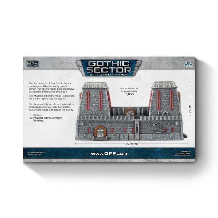 Administratum Gothic Sector Mundis Imperialis Miniature Game by Gale force Nine 2