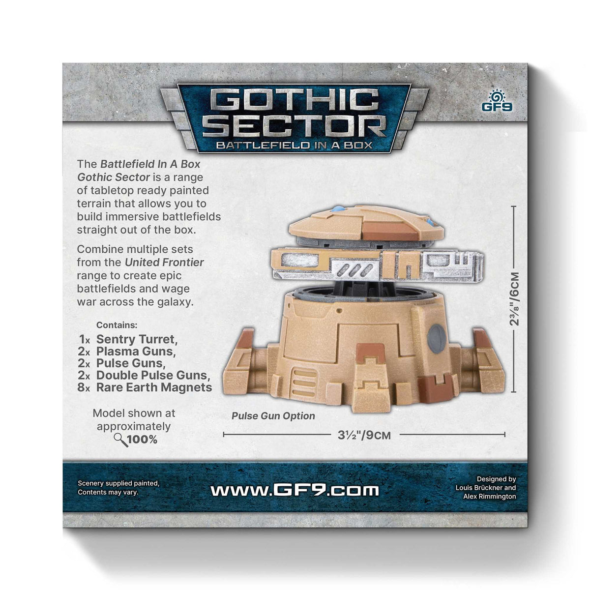 Gothic Sector United Frontier: Sentry Turret 3