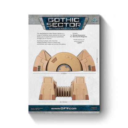 Shield Generator Gothic Sector United Frontier Miniature Game by Gale force Nine 3