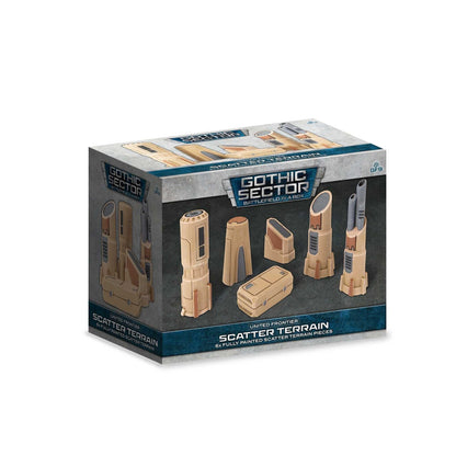 Scatter Terrain Gothic Sector United Frontier Miniature Game by Gale force Nine 1