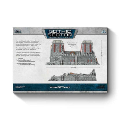Administratum Damaged and Destroyed Gothic Sector Mundis Imperialis Miniature Game by Gale force Nine 3