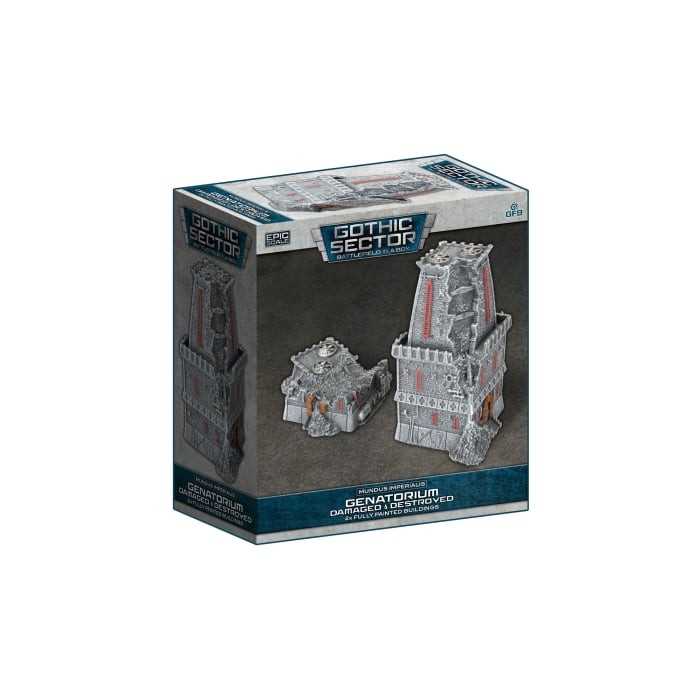 Gothic Sector Mundis Imperialis: Genatorium Damaged & Destroyed 1