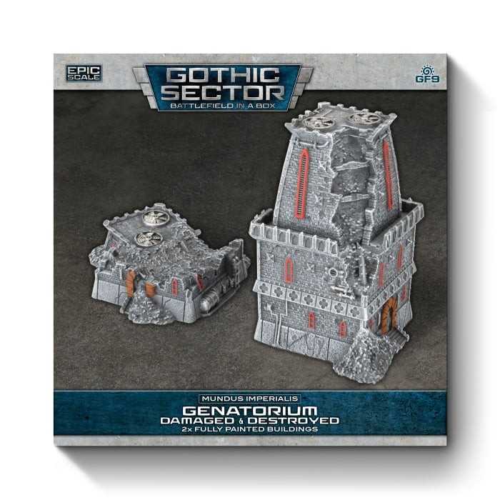 Gothic Sector Mundis Imperialis: Genatorium Damaged & Destroyed 2