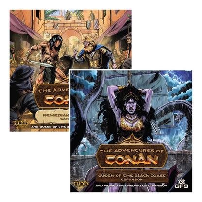 The Adventures of Conan: Queen Of The Black Coast & Nemedian Chronices Expansions 1