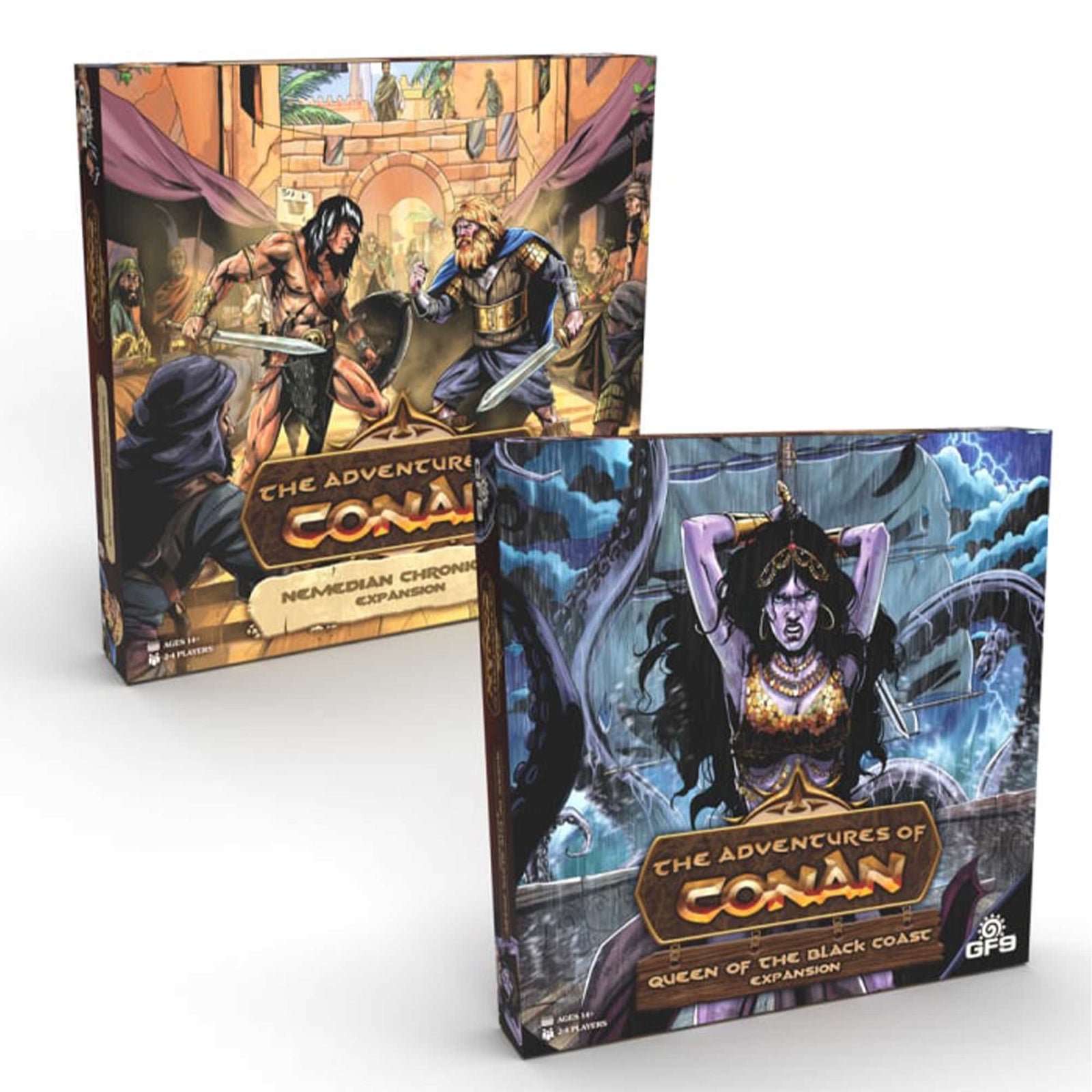 The Adventures of Conan: Queen Of The Black Coast & Nemedian Chronices Expansions 2