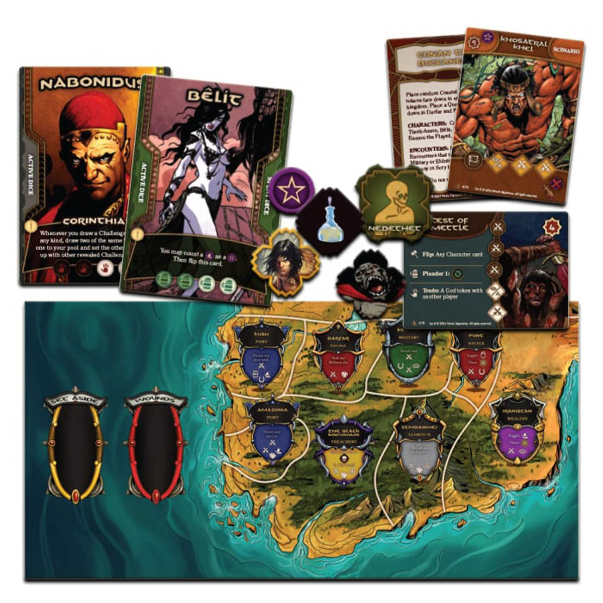 The Adventures of Conan: Queen Of The Black Coast & Nemedian Chronices Expansions 5