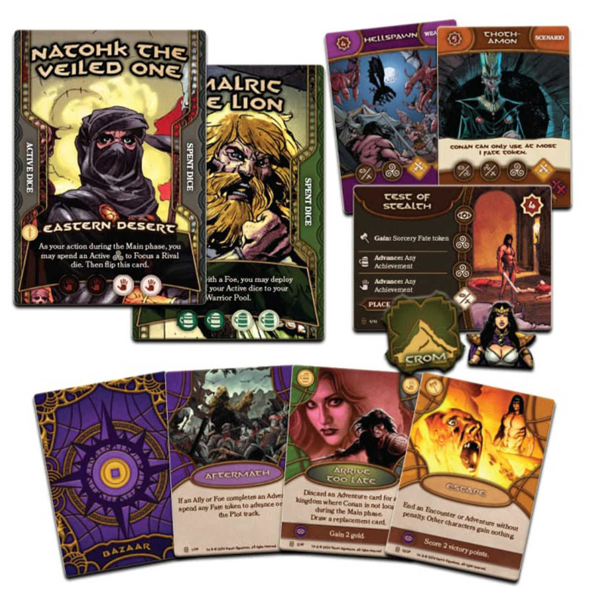 The Adventures of Conan: Queen Of The Black Coast & Nemedian Chronices Expansions 6