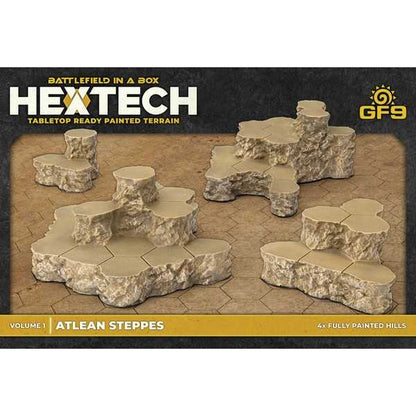 Hextech Tabletop Ready Painted Terrain: Volume 1 - Atlean Steppes 1