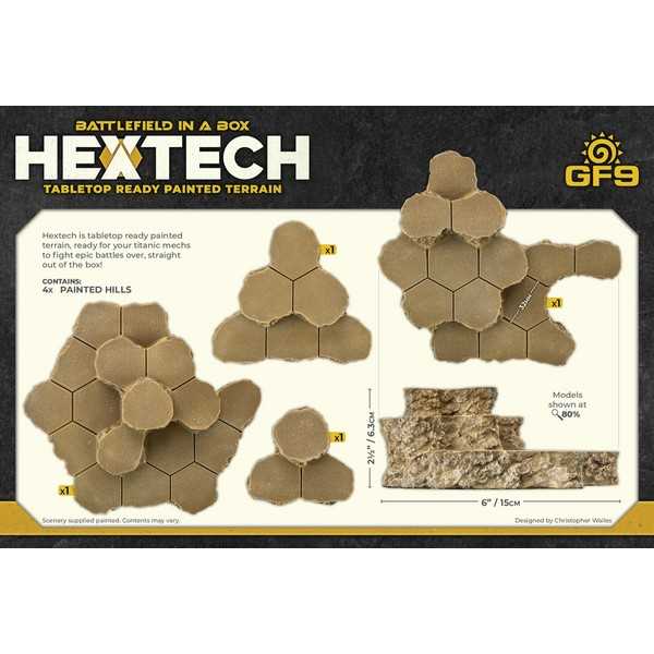 Hextech Tabletop Ready Painted Terrain: Volume 1 - Atlean Steppes 2