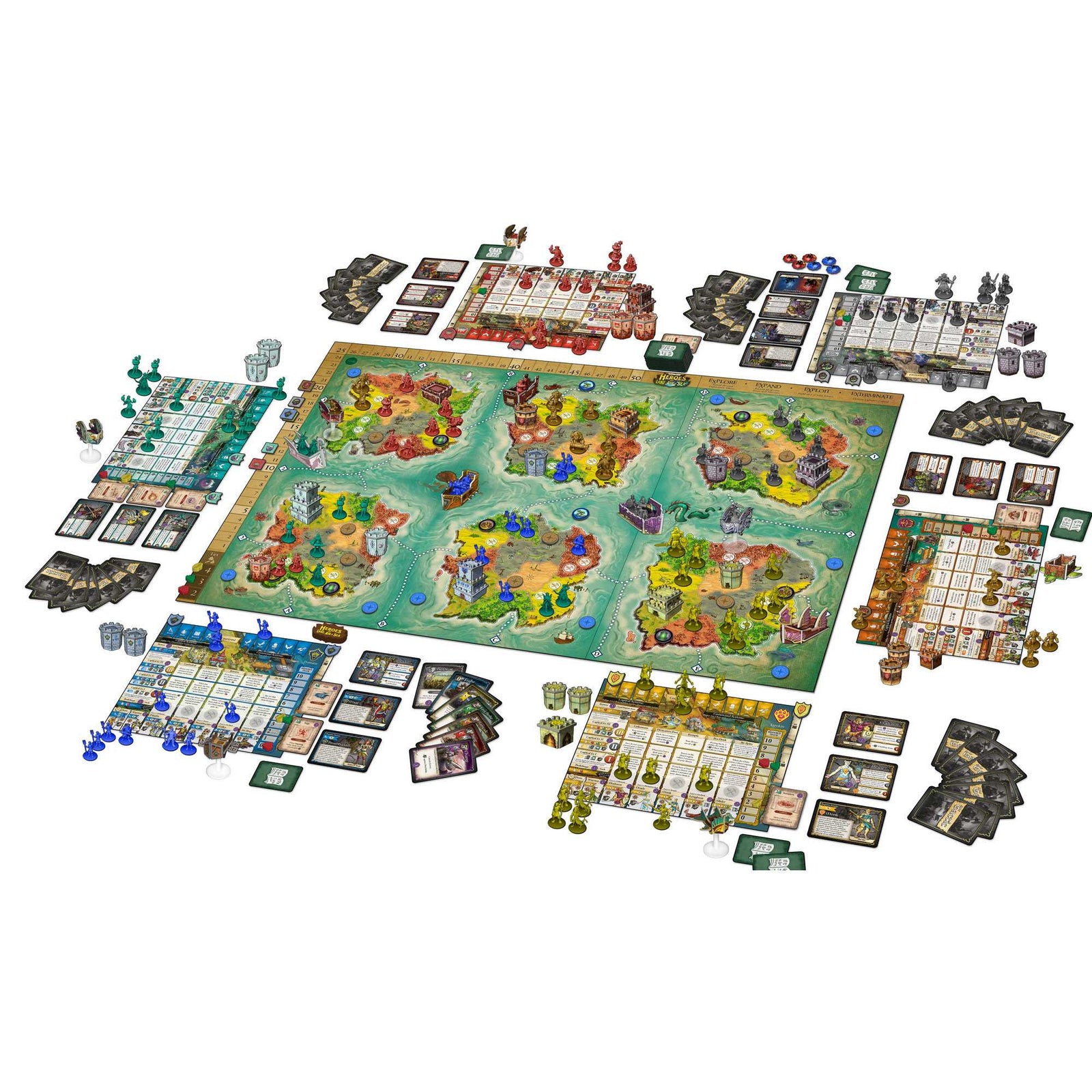 Heroes of Land Air and Sea Order and Chaos Exp Board Game by Gamelyn 2