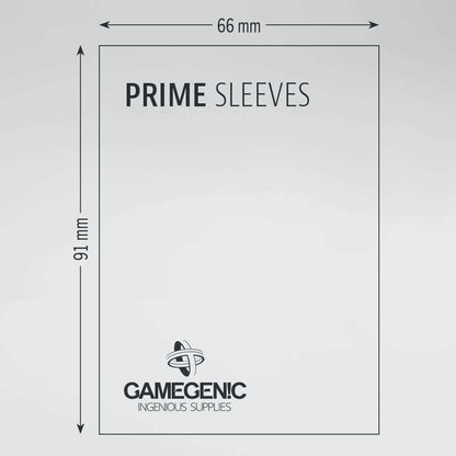 Prime Double Sleeving Pack 100 - Clear & Black (2 x 100ct.) 2