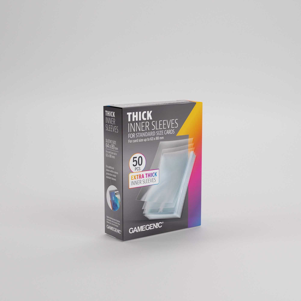 UNIT Gamegenic Thick Inner Sleeves 64x89 100 ct Gaming Accessory 2