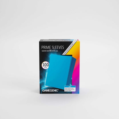 UNIT Gamegenic Prime Sleeves Blue 66x91 100 ct Gaming Accessory 1