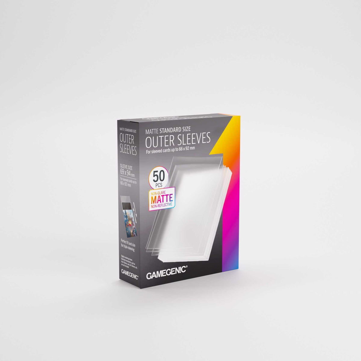 Gamegenic Matte Outer Sleeves Standard Size 69x94 (50 ct.) 5