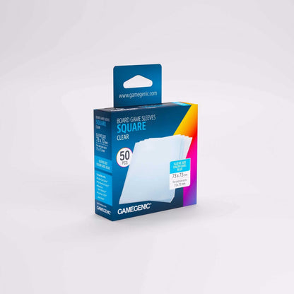 Gamegenic Board Game Sleeves Square Clear 70 x 70 mm Board Game Accessory