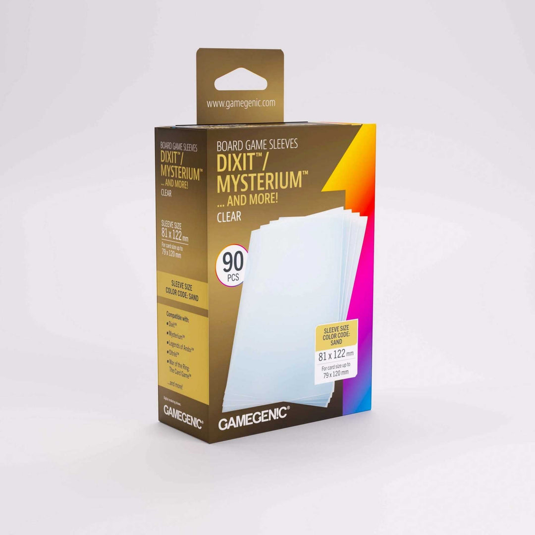 Gamegenic Board Game Sleeves Dixit Clear 84 x 127 mm Board Game Accessory